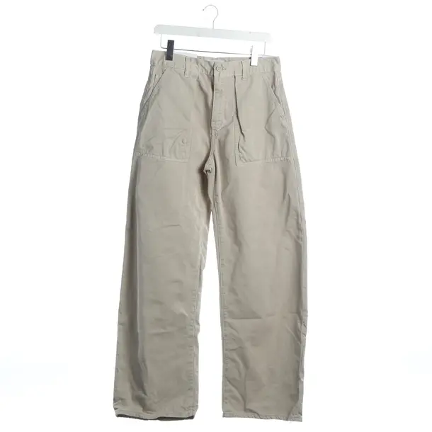 Pants, in Beige, Cotton, Agolde