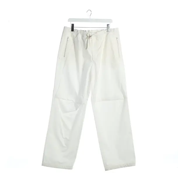Sweatpants, in White, Cotton, Jil Sander