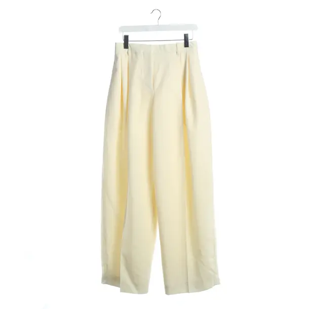 Hose, in Cream, Wolle, Jacquemus