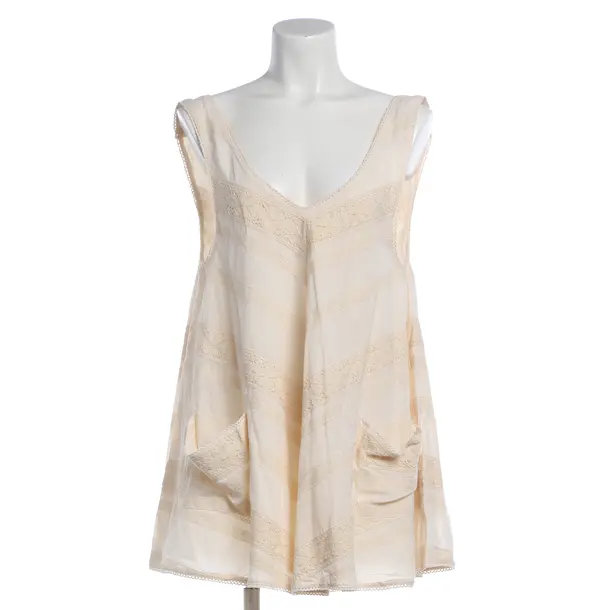 Dress, in Cream, Cotton, Juliet Dunn