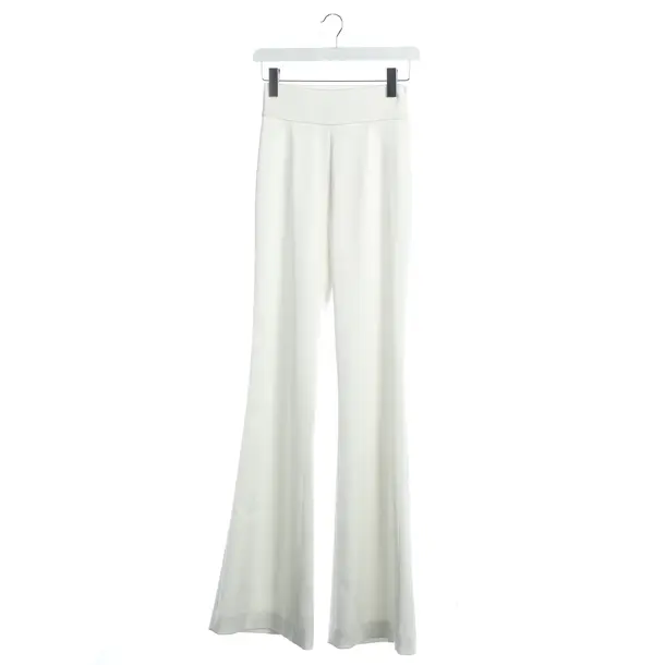 Pants, in White, Triacetate, Galvan London