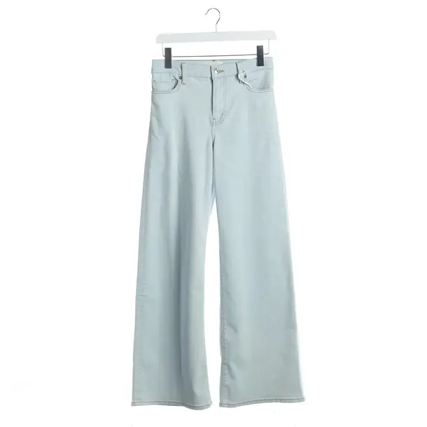 Pants, in Light Blue, Cotton, Frame