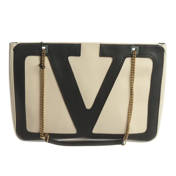 Shoulder Bag, in Light Brown, Leather, Valentino
