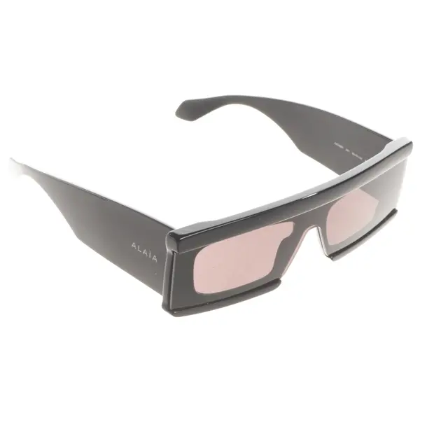 Sunglasses, in Black, Synthetic, Alaia