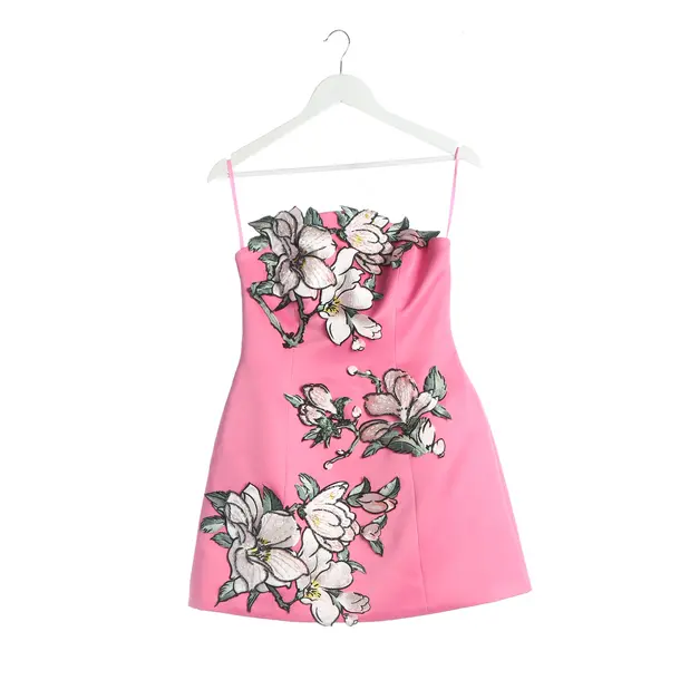 Cocktailkleid, in Rosa, Polyester, Leo Lin