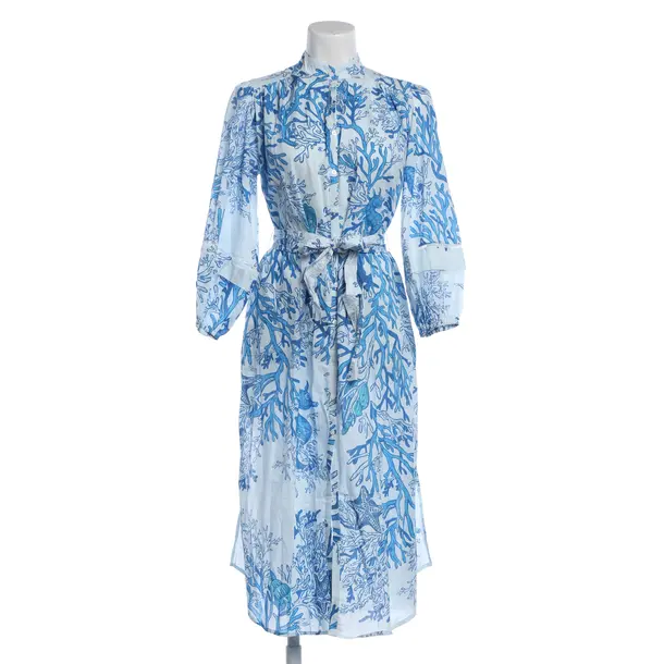 Kleid, in Blau, Baumwolle, Poupette St. Barth