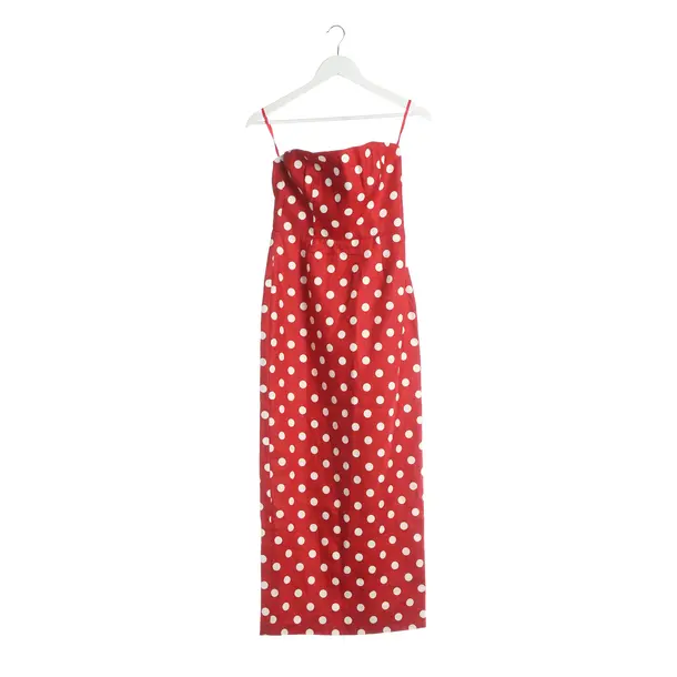 Cocktail Dress, in Red, Linen, Posse