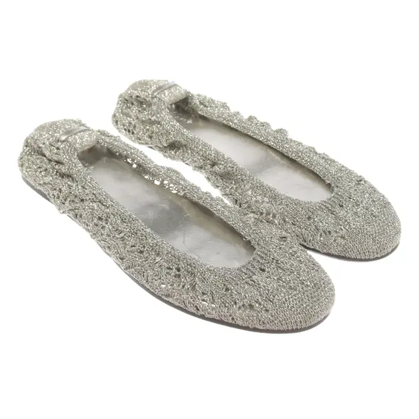 Ballet Flats, in Silver, Isabel Marant