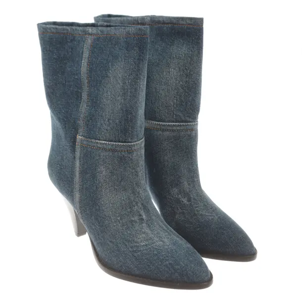 Ankle Boots, in Blue, Isabel Marant