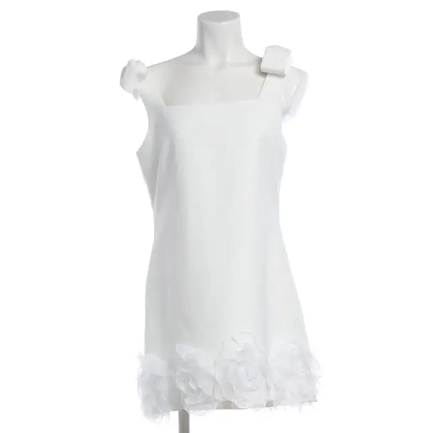 Cocktail Dress, in White, Polyester, self-portrait