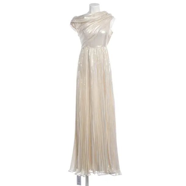 Cocktail Dress, in Cream, Silk, self-portrait