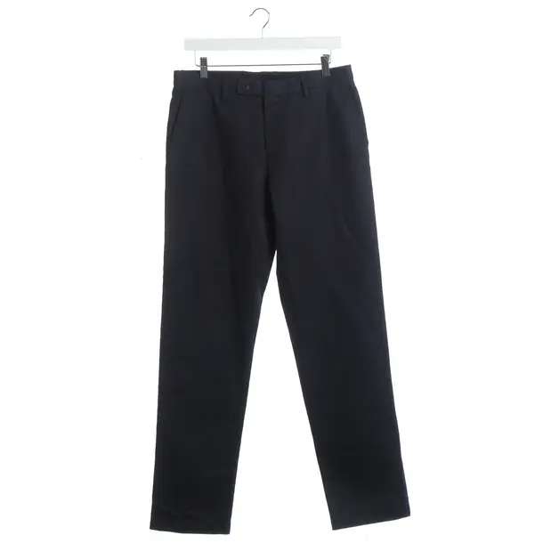 Pants, in Navy, Cotton, Sunspel