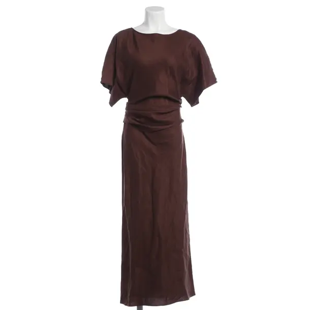 Cocktail Dress, in Brown, Linen, Staud
