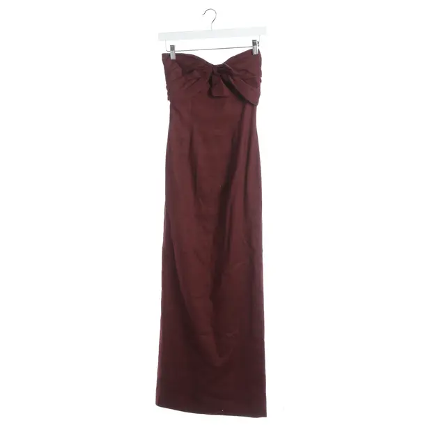 Dress, in Bordeaux, Linen, Tove