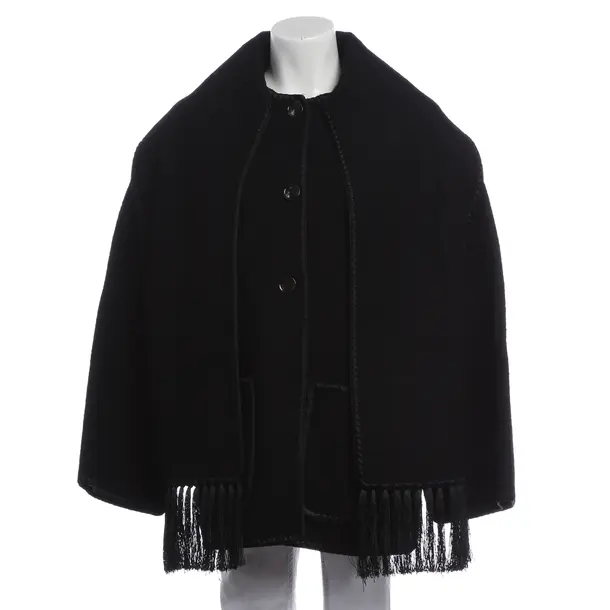 Übergangsjacke, in Schwarz, Wolle, Totême