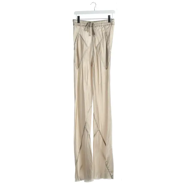 Pants, in Beige, Cupro, Rick Owens