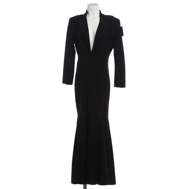 Dress, in Black, Polyester, Norma Kamali