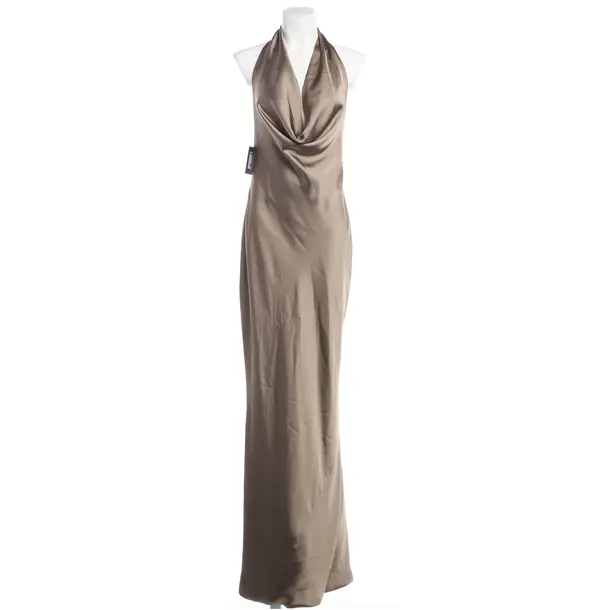 Cocktail Dress, in Gold, Polyester, Norma Kamali