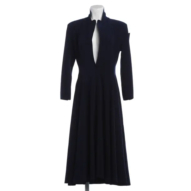 Dress, in Navy, Polyester, Norma Kamali