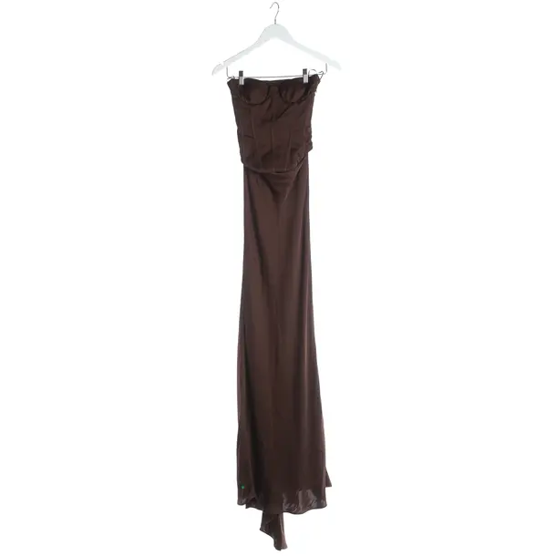 Cocktail Dress, in Dark Brown, Polyester, Rotate Birger Christensen