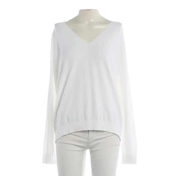 Pullover, in Weiß, Viskose, Roberto Collina