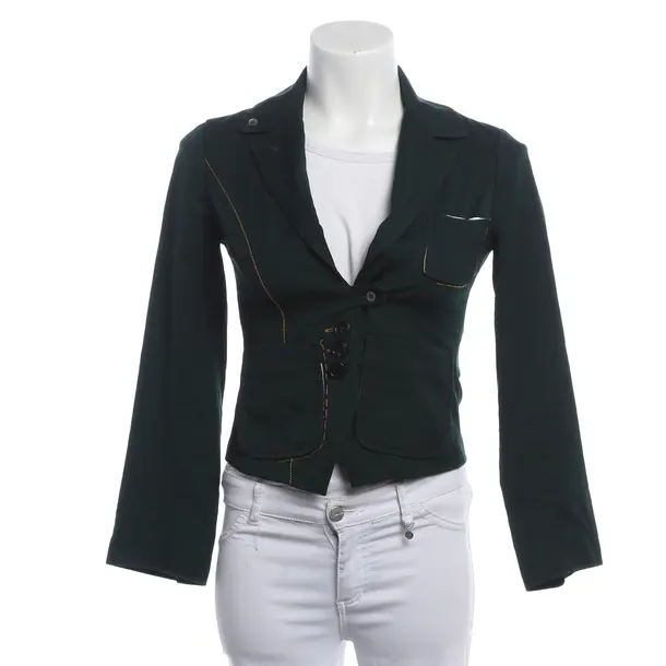 Blazer, in Green, Wool, Patrizia Pepe