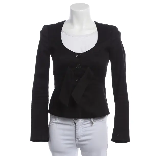Blazer, in Schwarz, Baumwolle, Escada