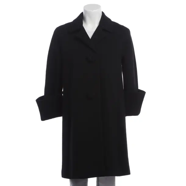 Mid-Season Coat, in Black, Wool, Hugo Boss Red Label