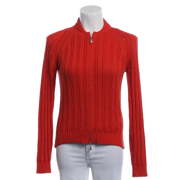 Cardigan, in Red, Cotton, Malo