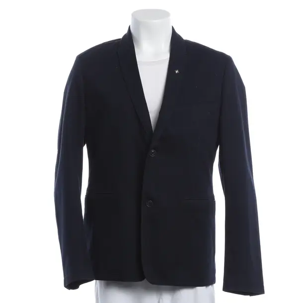Blazer, in Navy, Cotton, Hugo Boss Orange