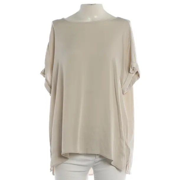 Shirt, in Beige, Seide, Repeat