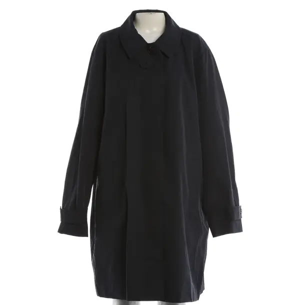 Mid-Season Coat, in Blue, Cotton, Gant