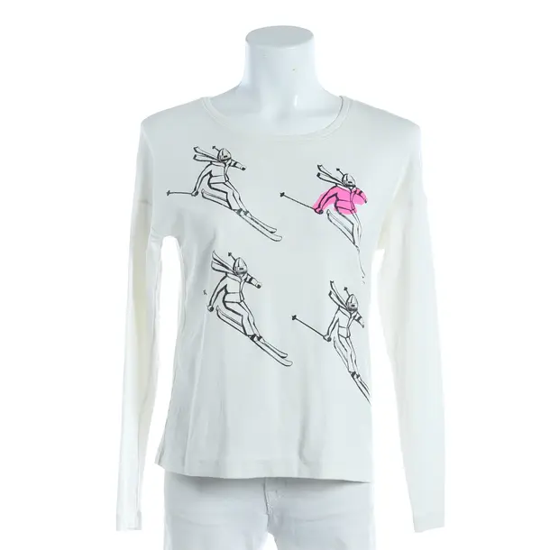 Long Sleeve Shirt, in White, Cotton, Marc Cain