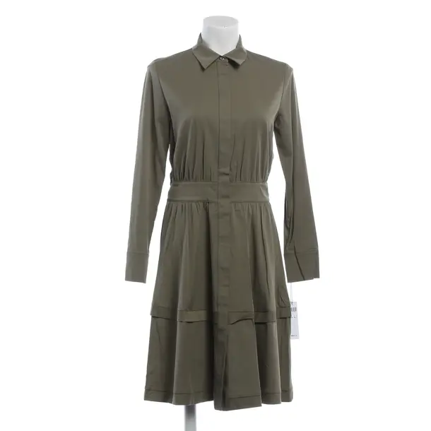 Kleid, in Olivgrün, Baumwolle, Marc Cain