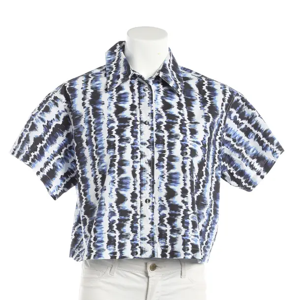 Bluse, in Blau, Baumwolle, Mrs & Hugs