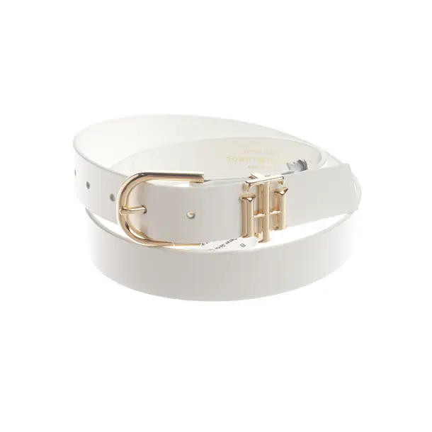 Belt, in White, Leder, Tommy Hilfiger