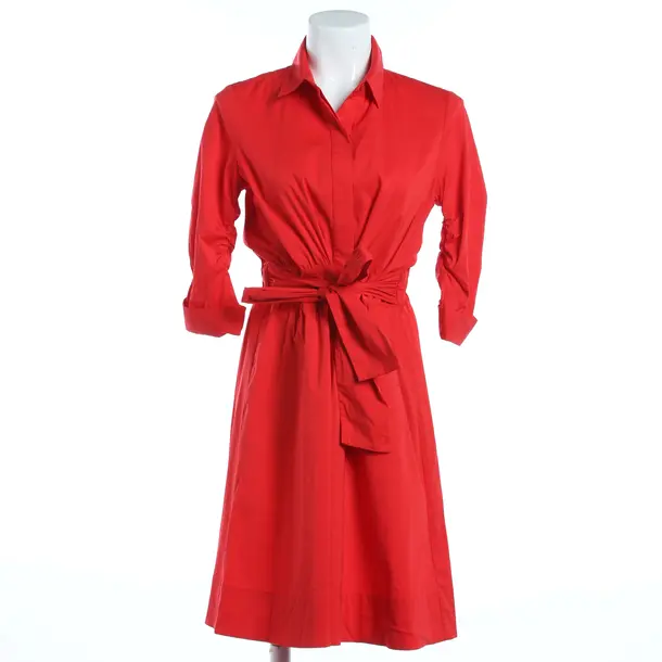 Dress, in Red, Cotton, Steffen Schraut