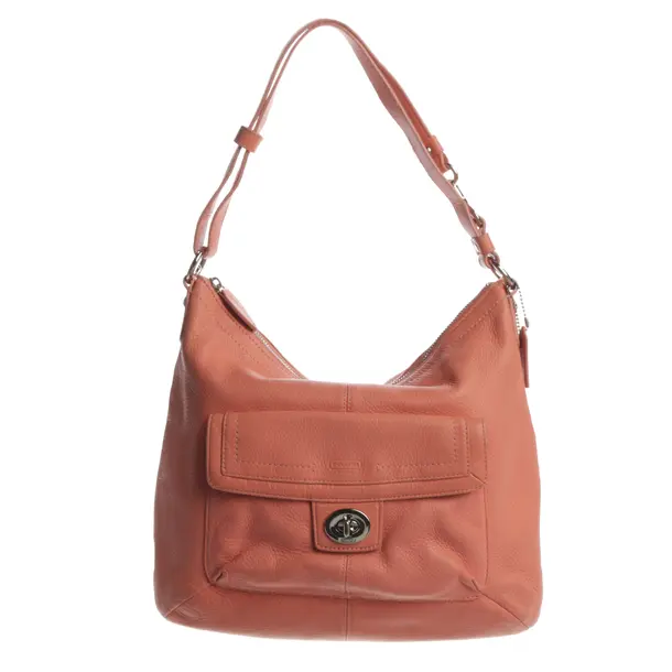 Shoulder Bag, in Pink, Leder, Coach