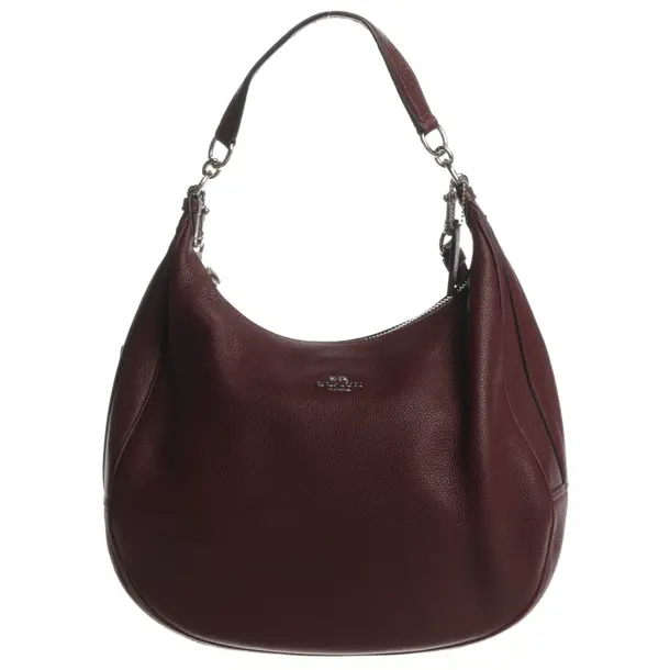 Shoulder Bag, in Bordeaux, Leder, Coach