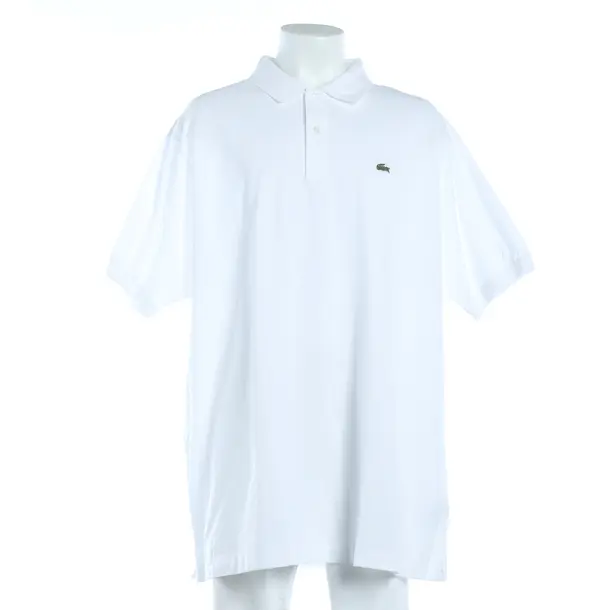 Poloshirt, in Weiß, Baumwolle, Lacoste