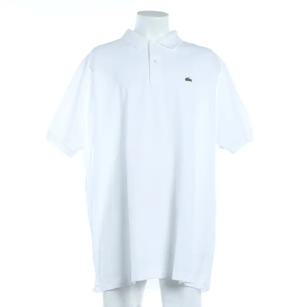 Poloshirt, in Weiß, Baumwolle, Lacoste