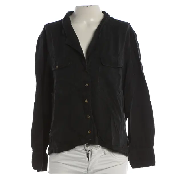 Blouse, in Black, Lyocell, Anine Bing
