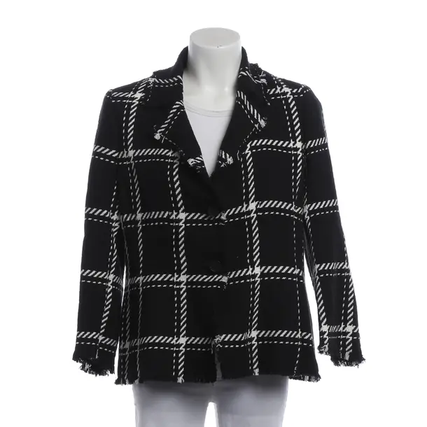 Blazer, in Black, Cotton, Riani