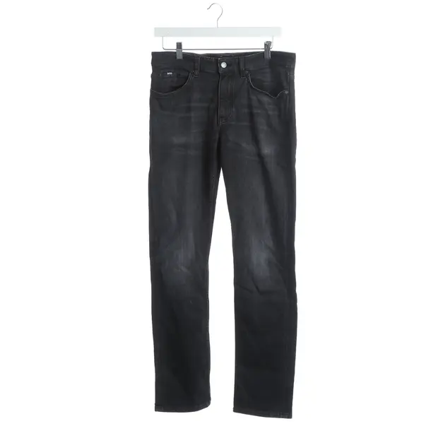 Slim Fit Jeans, in Gray, Cotton, Hugo Boss Black Label