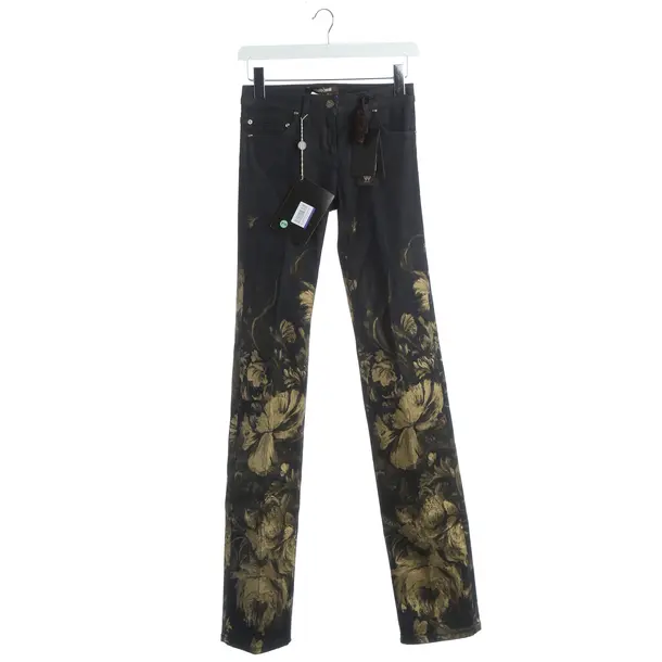 Jeans Flared, in Dunkelgrau, Denim, Roberto Cavalli