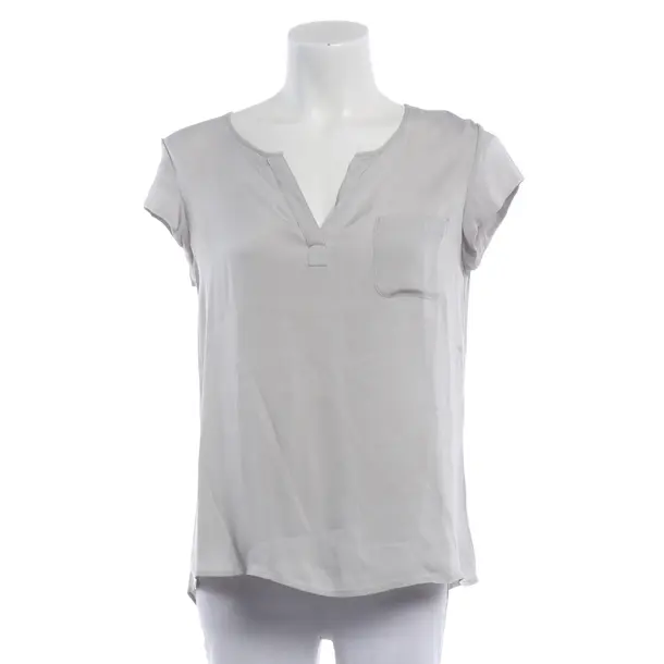 Bluse, in Hellgrau, Seide, Repeat