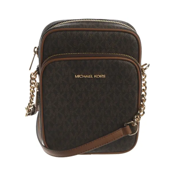 Schultertasche, in Braun, Leder, Michael Kors