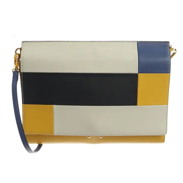 Schultertasche, in Mehrfarbig, Leder, Marni