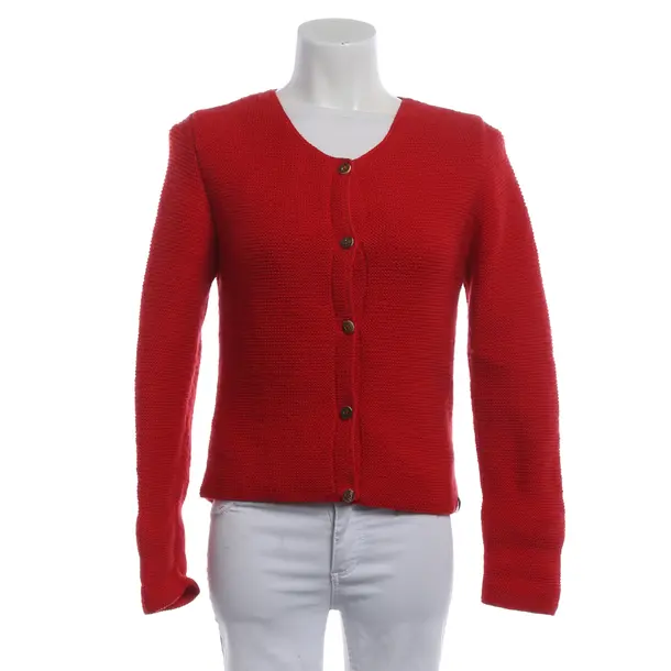 Strickjacke, in Rot, Wolle, Lodenfrey