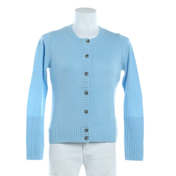 Strickjacke, in Hellblau, Kaschmir, Allude